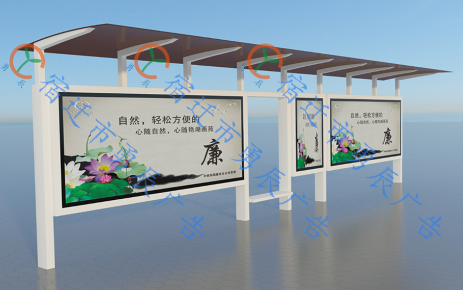 广东候车亭发货